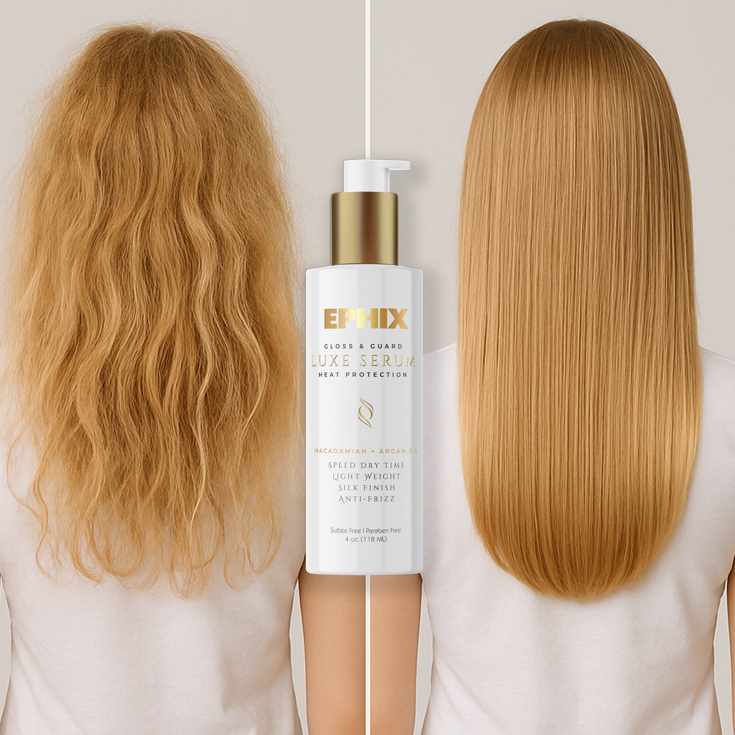 EPHIX Luxe Serum - Gloss and Guard, Heat Protectant