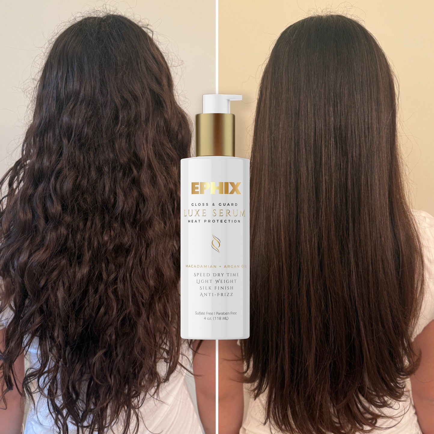 EPHIX Luxe Serum - Gloss and Guard, Heat Protectant