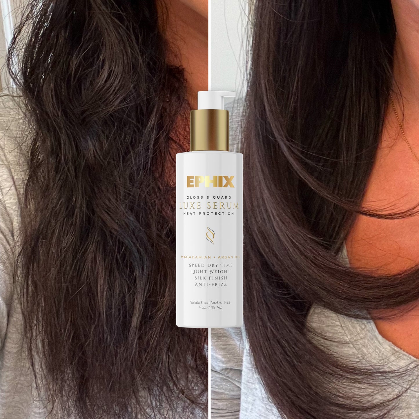 EPHIX Luxe Serum - Gloss and Guard, Heat Protectant